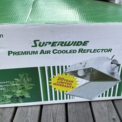 Maverick Sun Superwide Premium Air Cooled Reflector Grow Light, w/ Cord, Need Bulb Replaced. 