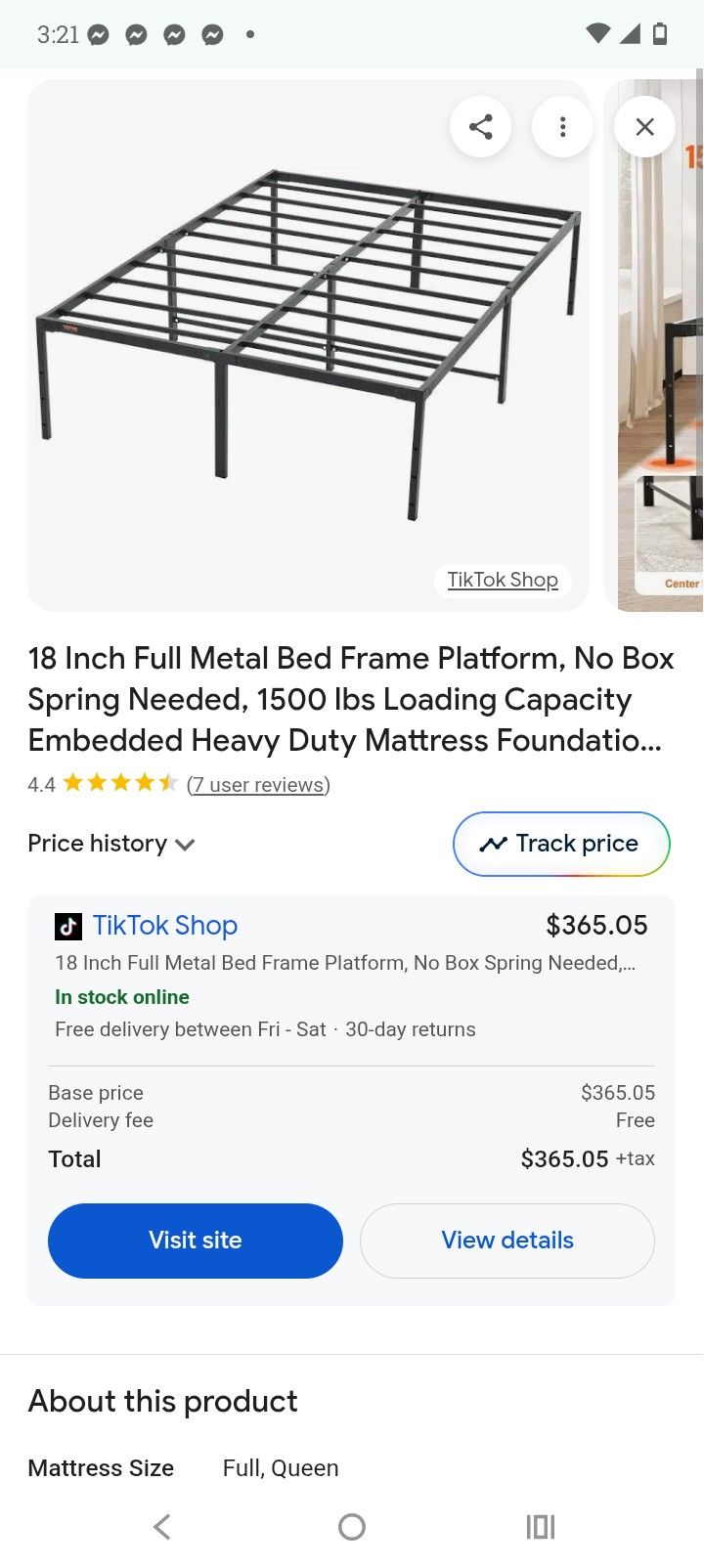Bed Frame 