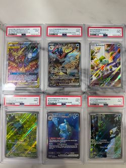 Pokemon PSA 9 Slabs