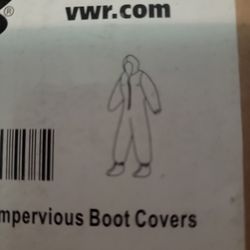 Full body coveralls  with waterproof boot-1 case