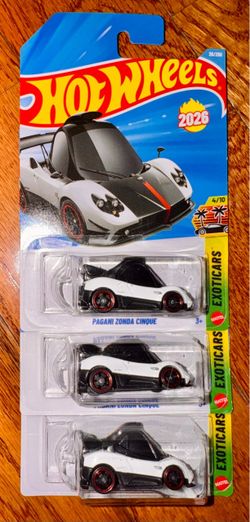 Hot Wheels Pagani Zonda Cinque 3-Pack