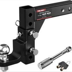 Adjustable Trailer Hitch Ball Mount