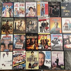 DVD movies ($3 each)