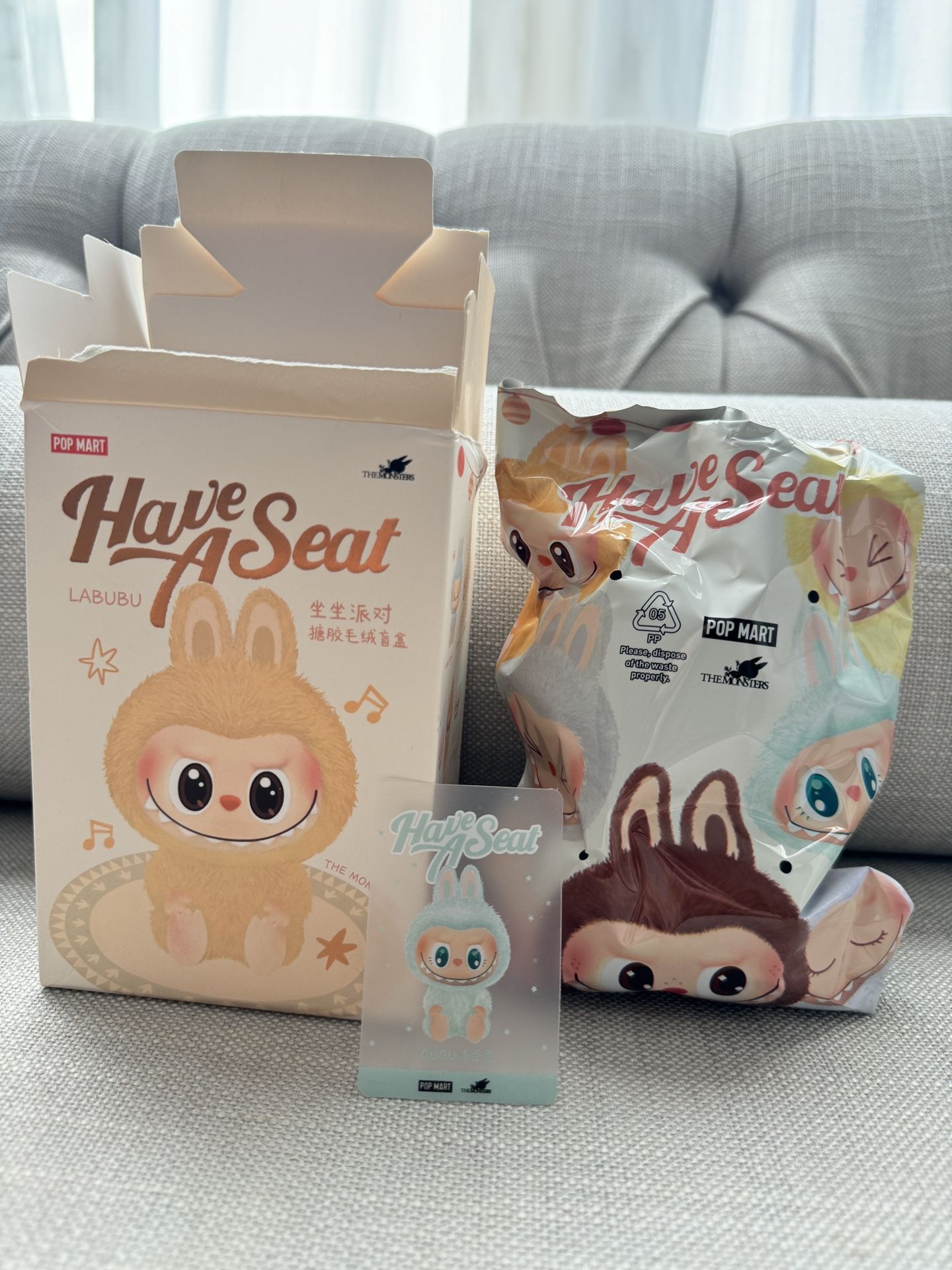 POP MART Labubu The Monsters Have a Seat QUQU