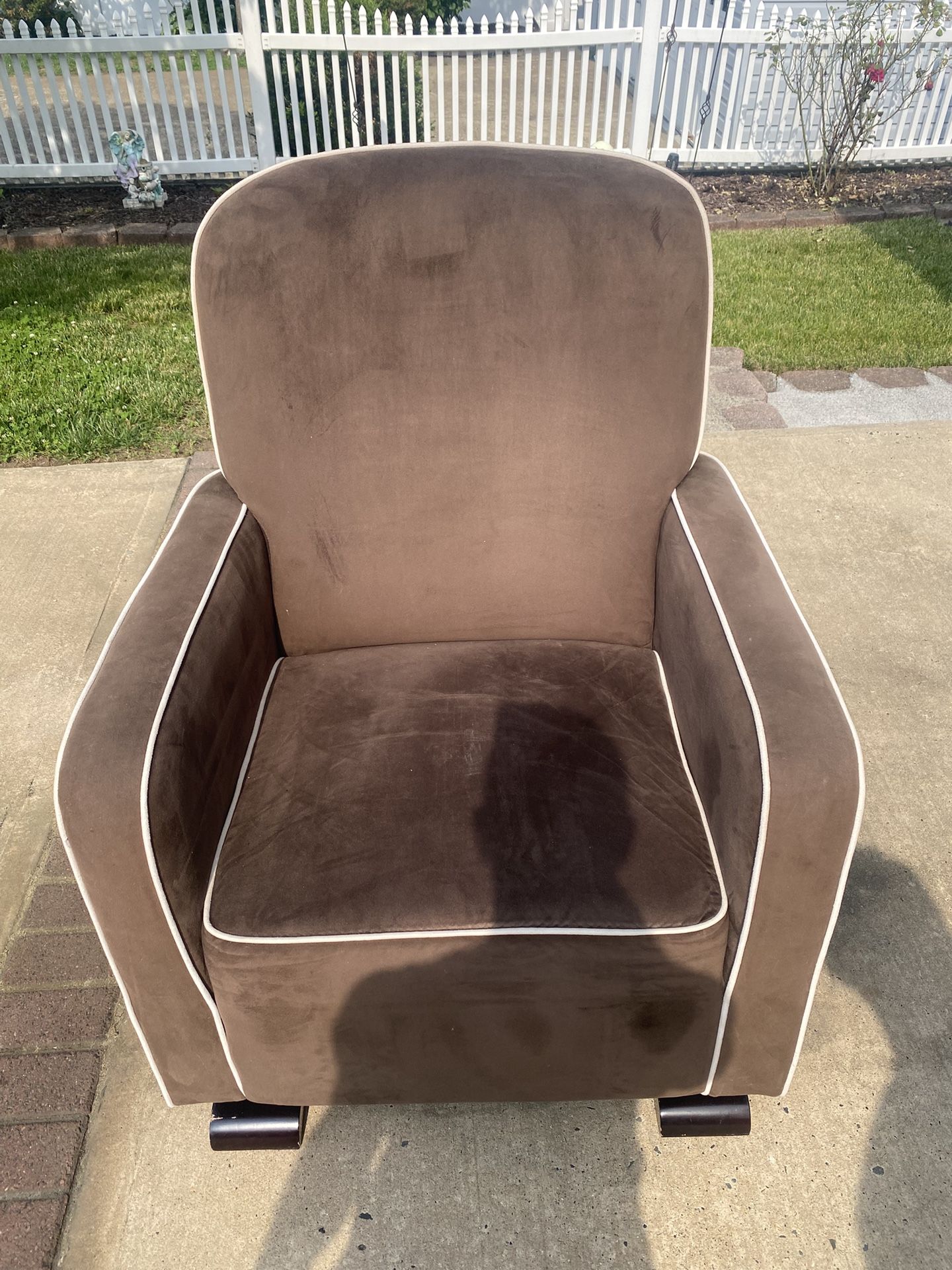 Soft Oversized Rocking Chair
