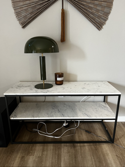 Pottery Barn Delaney Marble Media Console