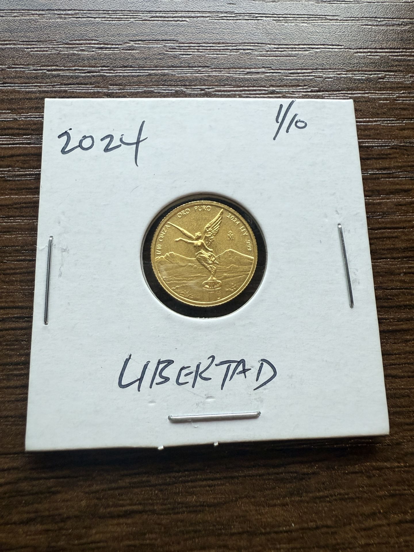2024 1/10 Gold Mexican Libertad