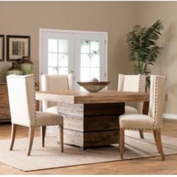 Beautiful Dining  Room Table And Bench
