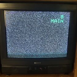 Sony 27” Trinitron CRT TV