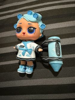 LOL Surprise Loves Crayola Cutie Blue Doll 2023