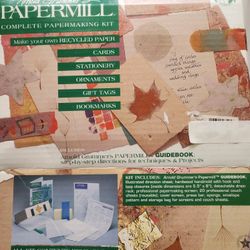 Paper Making kit