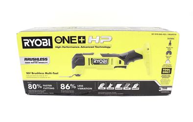 Ryobi PBLMT51B ONE+ HP 18V Brushless Multi-Tool Tool Only NEW