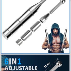 Adjustable Macebell,Indian Club Weighted for Strength Training Shoulder & Grip Workouts, Progressive