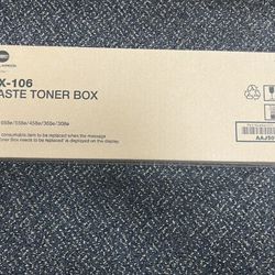 Konica Minolta WX-106 Waste Toner Box Quantity 1 (WILL DISCOUNT PURCHASE OF MULTIPLE UP TO 4)