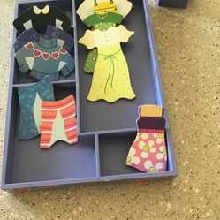 Melissa And Doug Dress Up Doll