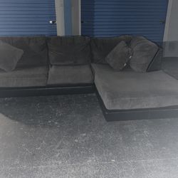 Gray Sectional Sofa(free Delivery)
