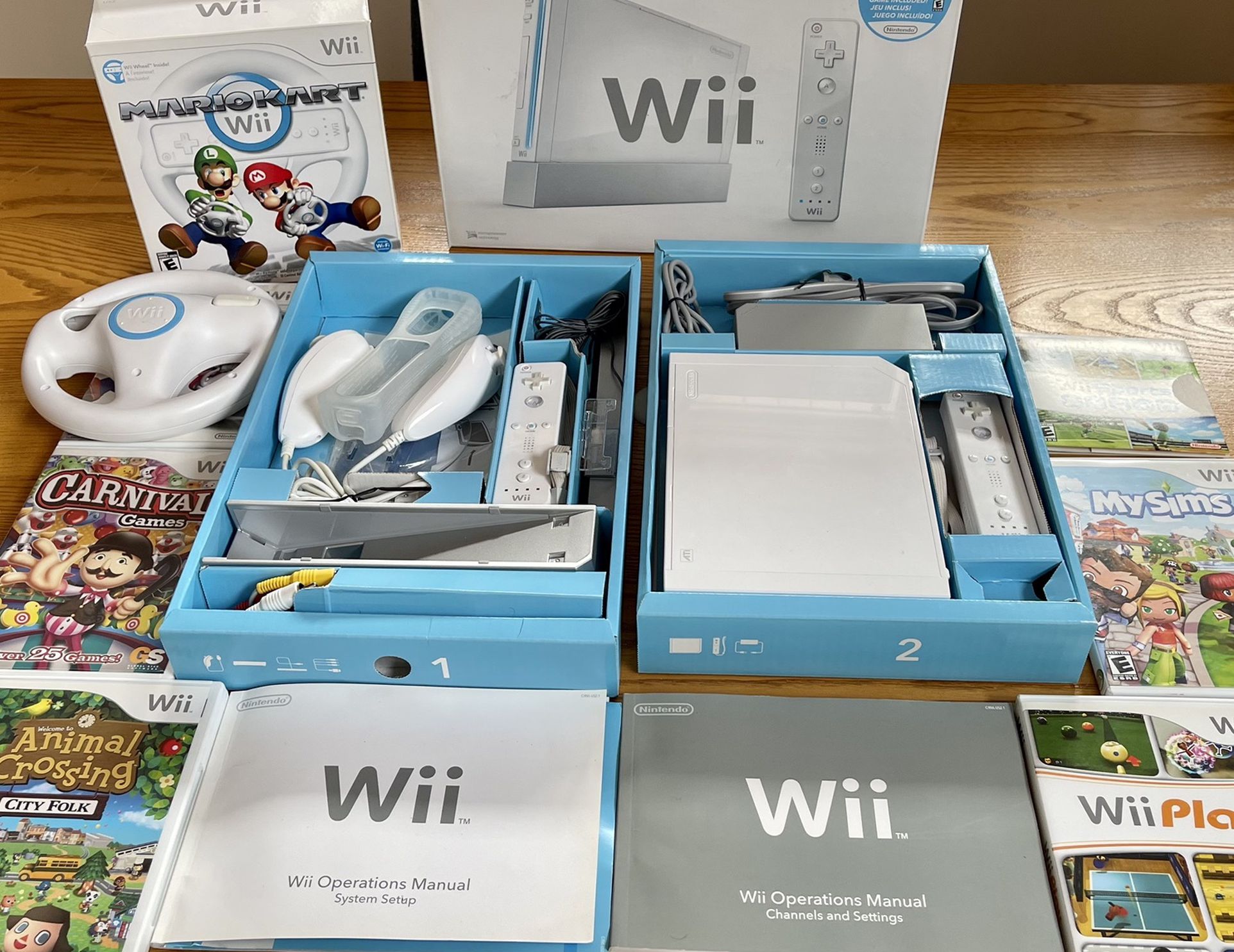 Nintendo Wii White With Many Extra’s