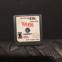 White Snowboarding Nintendo Ds 