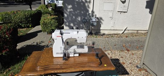 Janome Sewing Machine,white