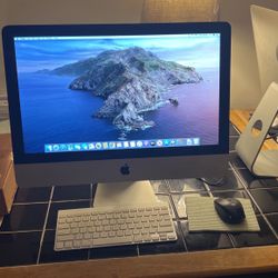 iMac 2014 21.5 inches 8gb ram 700 hard drive i5 