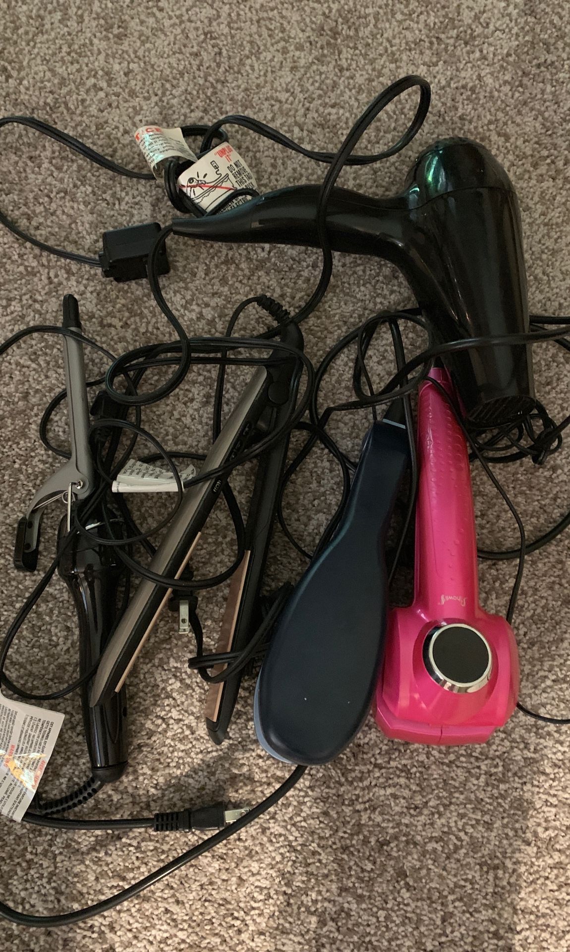 Curling iron bundle