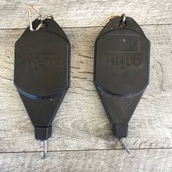 Lot of 2 Hi Lo Hanging Flower Basket Extension Pulley