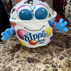 Dippin Dots Goffa 13” Ice Cream Cookies & Cream Plush