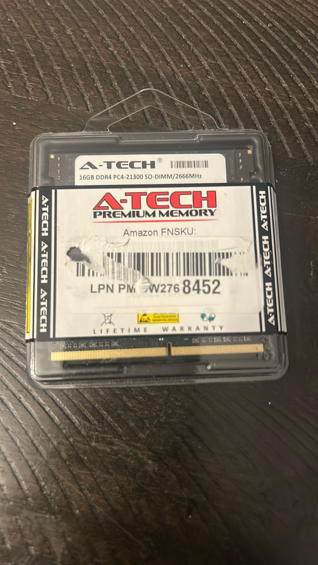 A-Tech 16GB DDR4 2666MHz PC4-21300 