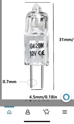 Halogen Bulbs 23 Pack 20 W 12V JC G4 Base