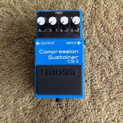 Boss Compressor Sustainer CS –3