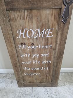 Rustic Wall Decor.