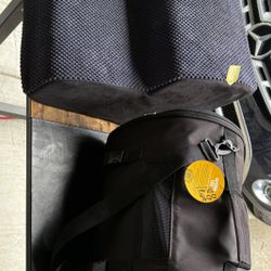 Dog stairs and carrier bag