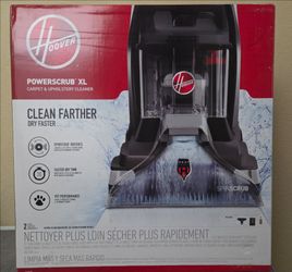Hoover powescrub please carpet cleaner, new in box