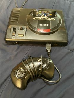 Sega Genesis Model 1 with Everdrive-MD Flashcart