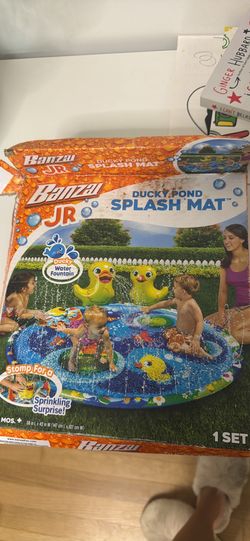 Kids splash pad mat