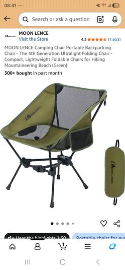 The camping chair