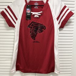 Ladies Atlanta Falcons Jersey Shirt