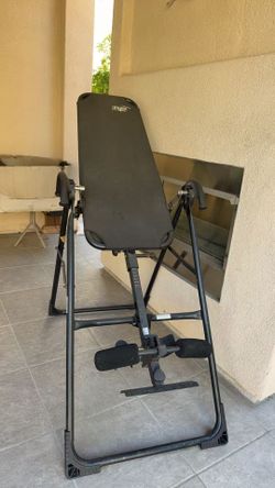 Inversion table exercise machine
