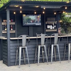Outdoor PT Wood Bar