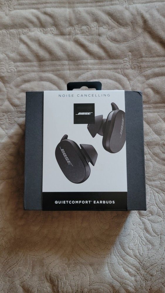 Box + Manual Only - Bose QC Earbuds