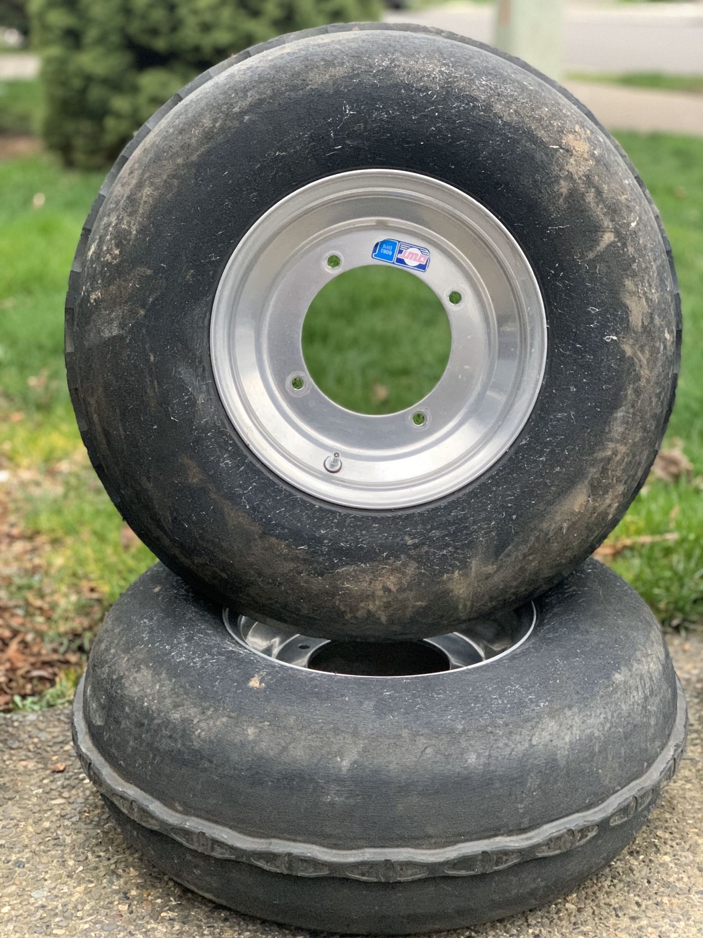 SKAT TRAK EXTREMES SAND TIRES PADDLE TIRES ATV TIRES WHEELS YAMAHA BANSHEE RAPTOR YFZ YFZ450R