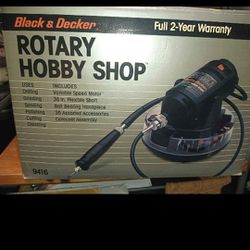 Black & Decker Rotary Hobby Shop