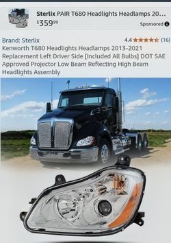 Used headlights
