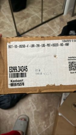 Multiple available!!! Von Duprin Exit Device 9927-EO-US26D-4'-LBR-299-LBS--PBT-=US32D-WD-HMF