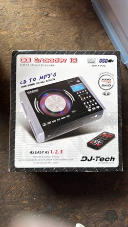 CD Encoder 10 by DJ-Tech, covert CDs to MP3