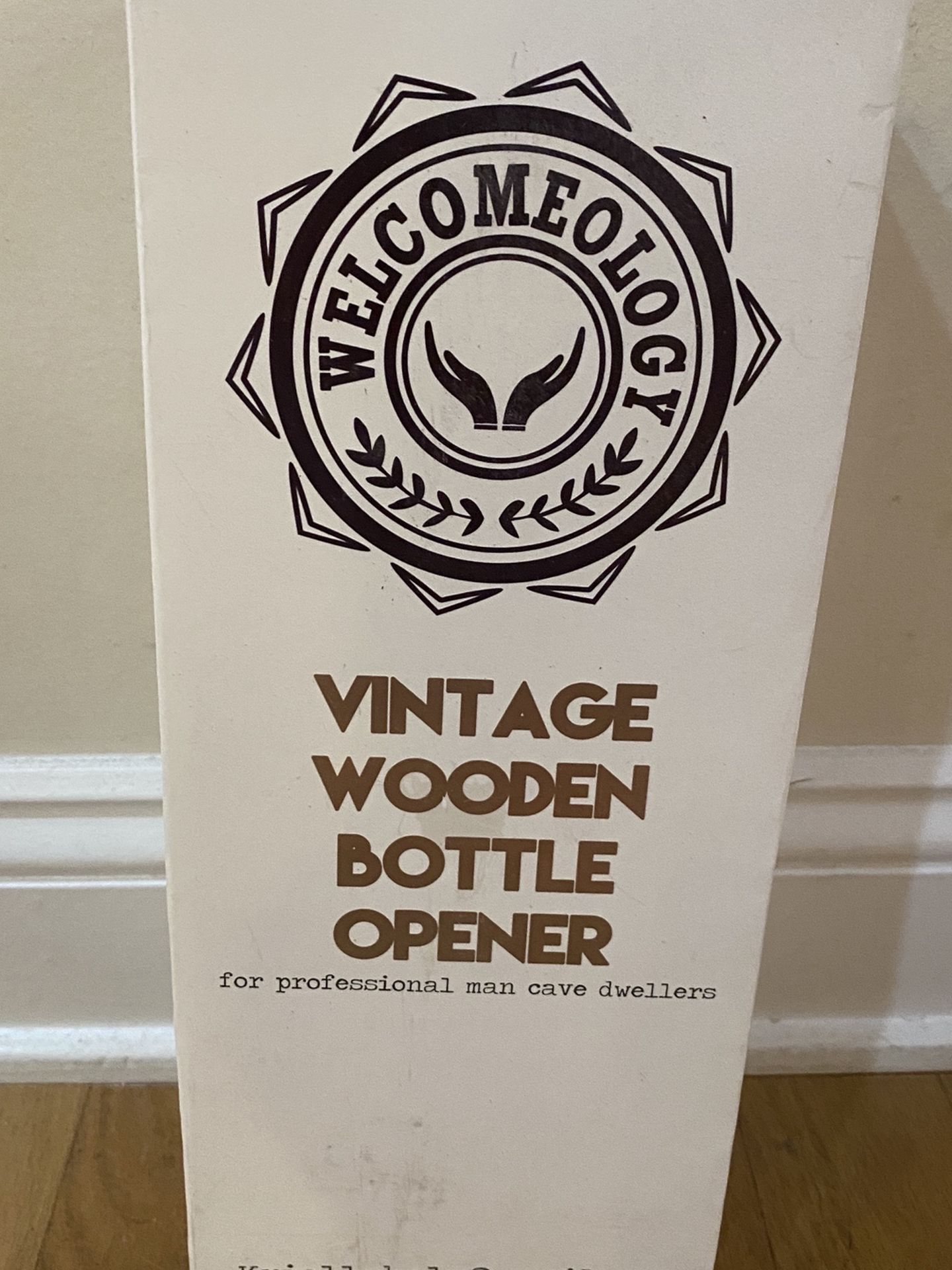 Vintage Wooden Bottle Opener
