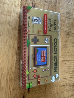 Nintendo Game and Watch Super Mario Bros Color Screen *NEW/Sealed*