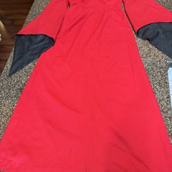 Women’s Halloween costume red dress