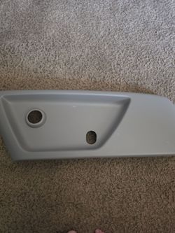 Gray Plastic Interior Trim Panel