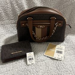 Michael Kors Handbag With Wallet 
